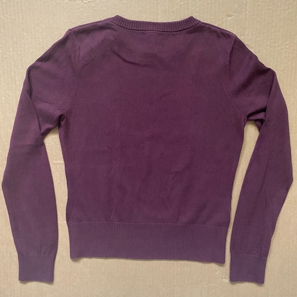 Gap Crew Neck Sweater, Size Small, Amethyst, Shoulder Button Detail Crew… - Picture 9 of 10